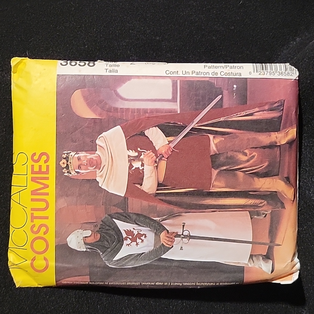 McCall's: Sewing Pattern Uncut 3658